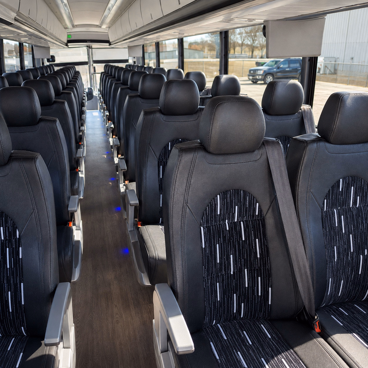 employee shuttles for fayetteville offices and job sites