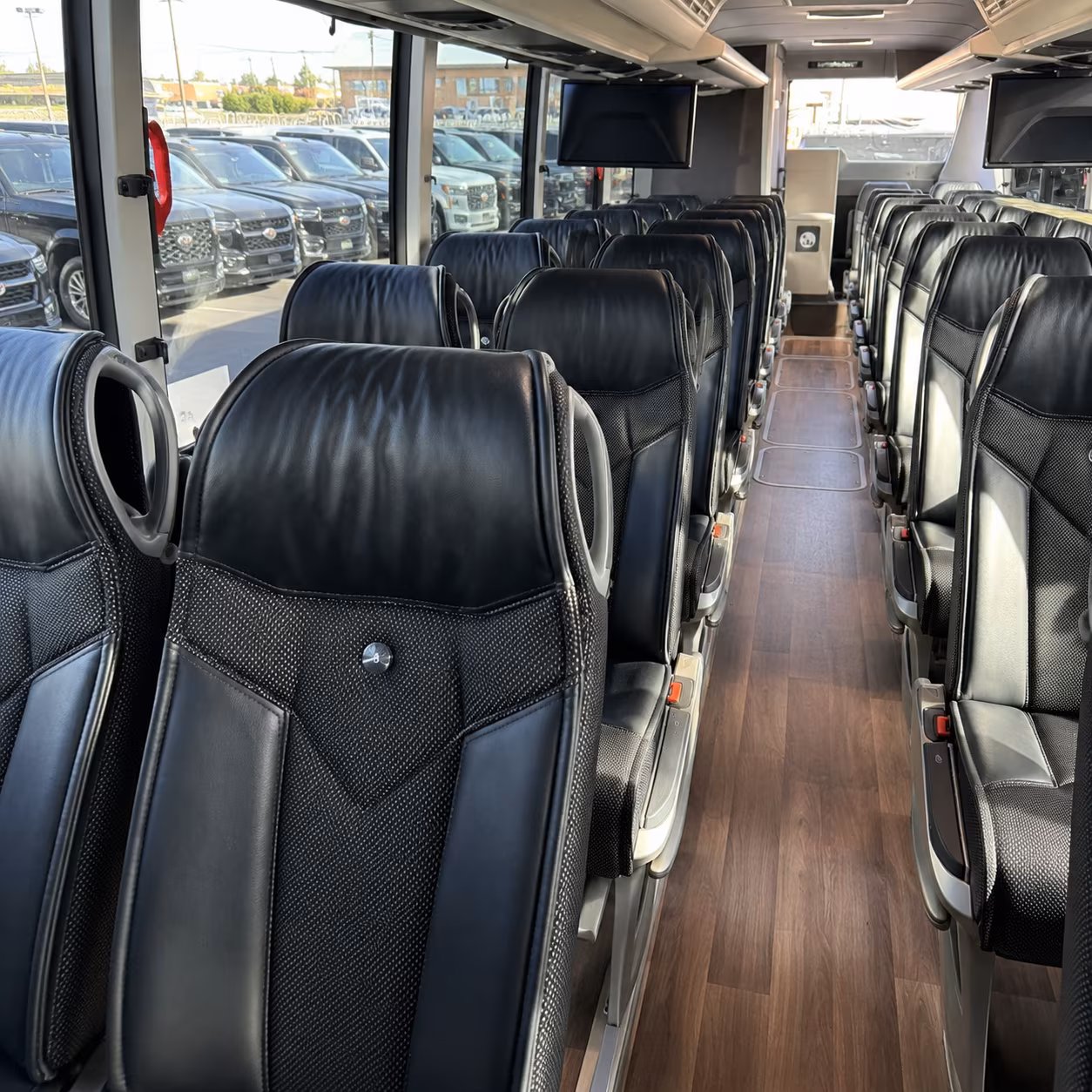 fayetteville bus rental service area