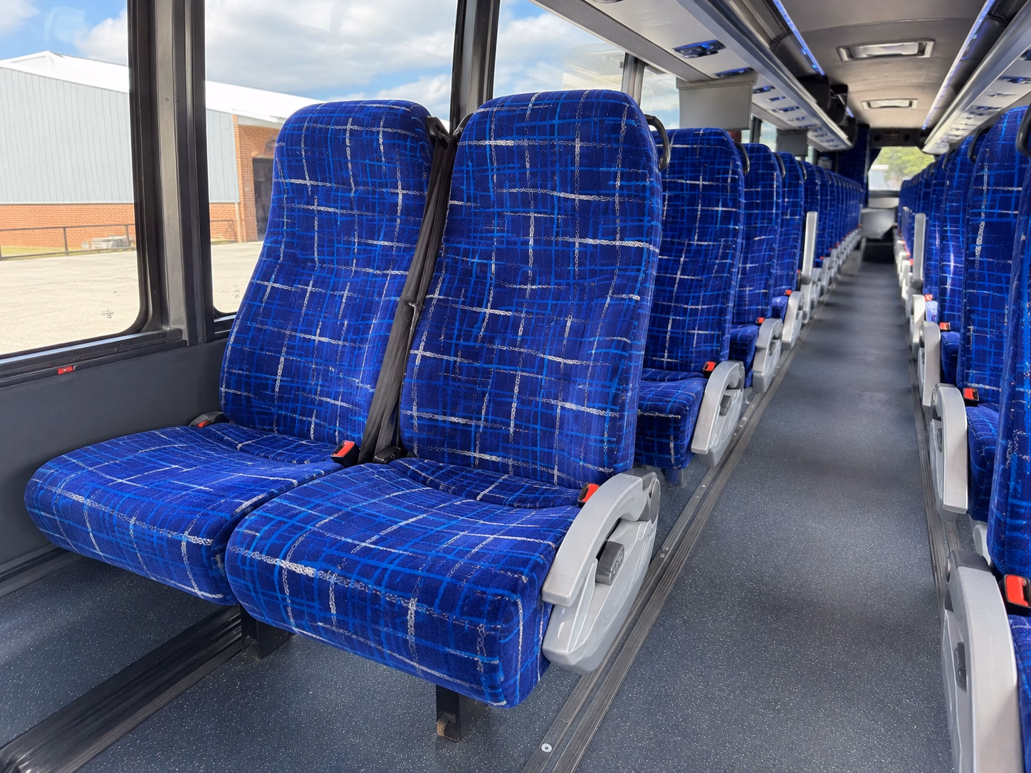 fayetteville charter bus services interior